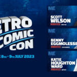 Image features a blue background with the Metro Comic Con logo alongside the photos and names of Indigiverse creators as guests, including Scott Wilson, Katie Houghton-Ward and Benny Eggmolesse.